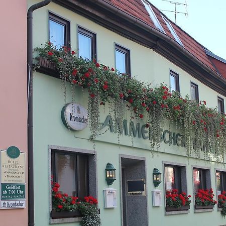 Ammerscher Bahnhof Muehlhausen  Exterior photo