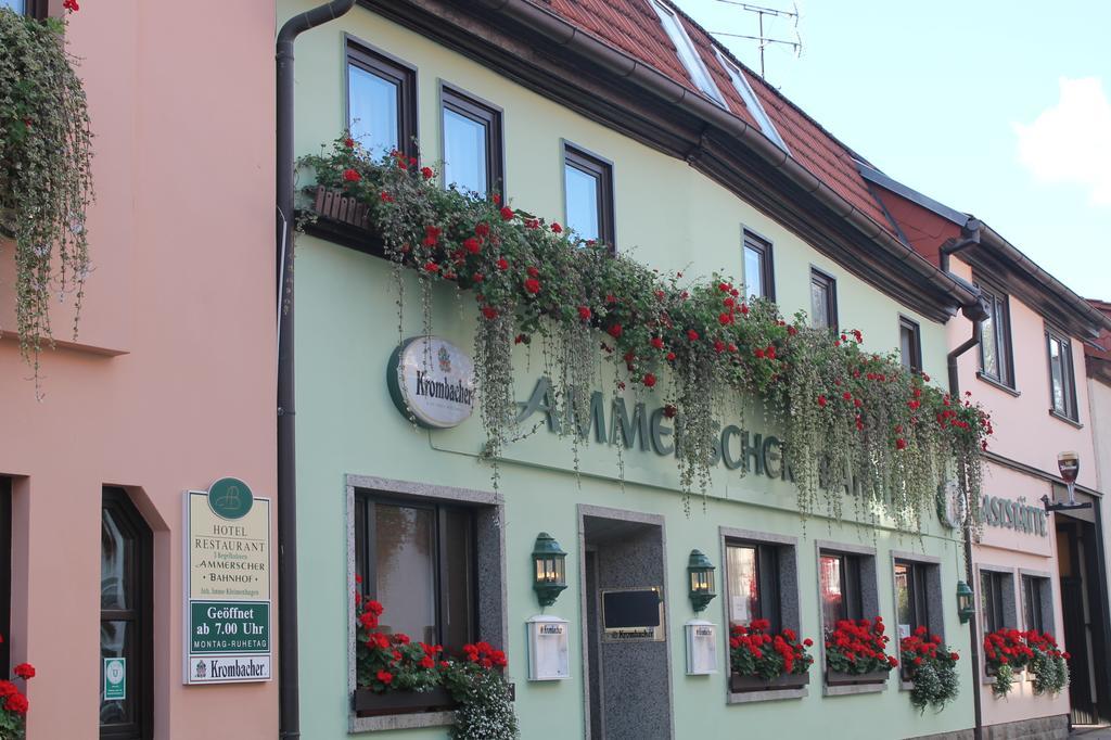 Ammerscher Bahnhof Muehlhausen  Exterior photo